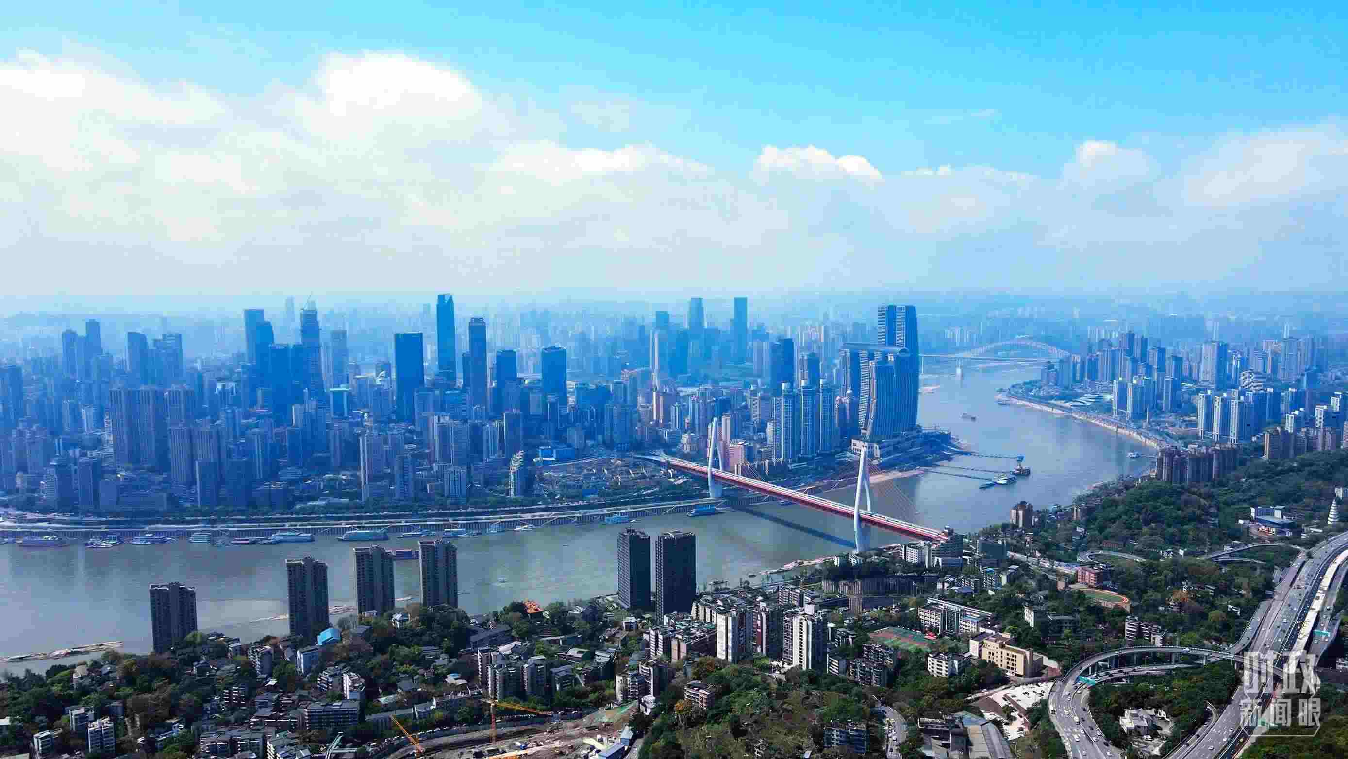 △重慶。（總臺記者謝鵬拍攝）