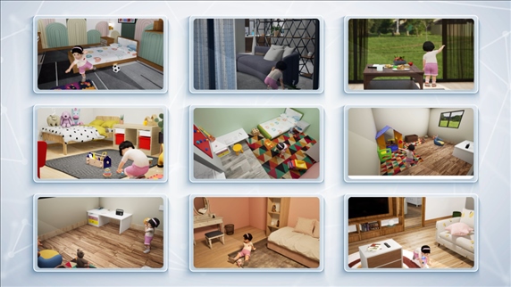 通用智能人“通通”可以自主應(yīng)對(duì)多變的場(chǎng)景。受訪者供圖