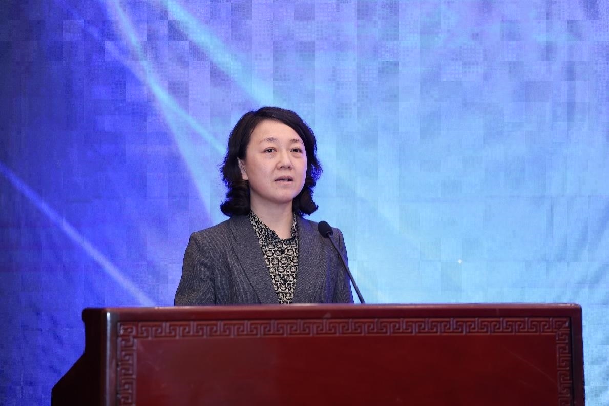 中華全國新聞工作者協(xié)會黨組成員、書記處書記吳兢致辭。主辦方供圖