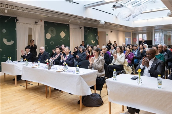 活動現(xiàn)場。中國駐瑞典大使館供圖