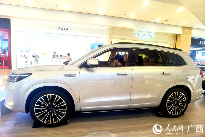  消費者在試駕汽車。人民網記者 陳燕攝