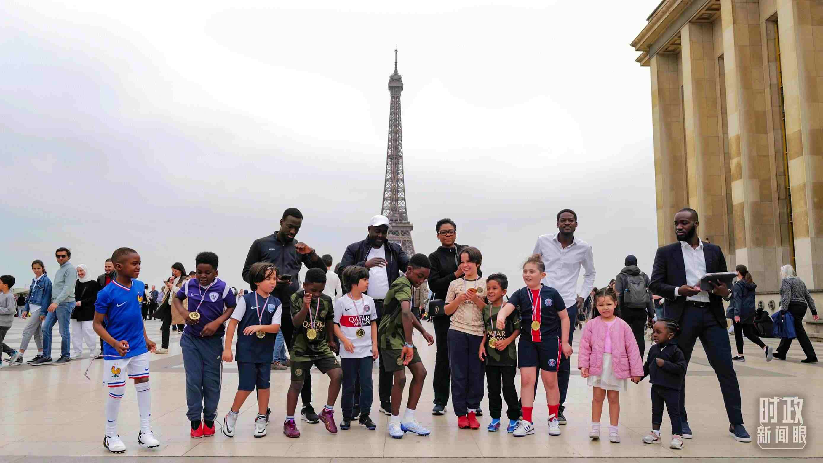 △法國巴黎。（總臺央視記者程鋮拍攝）