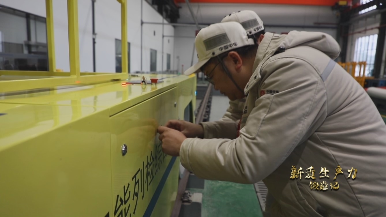 湖南株洲，算法測算團隊正在做地鐵智能化檢測試驗。