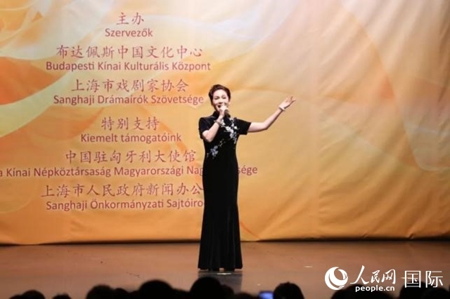 “玉蘭花開(kāi)·魅力上?！弊哌M(jìn)布達(dá)佩斯。葉辰亮攝