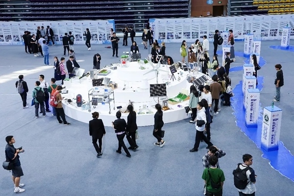 入圍決賽作品成果展。北京建筑大學(xué)供圖