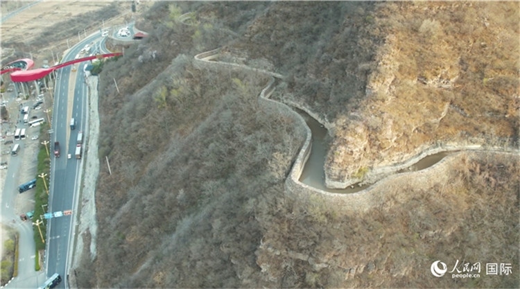 紅旗渠。人民網(wǎng)記者 劉寧攝