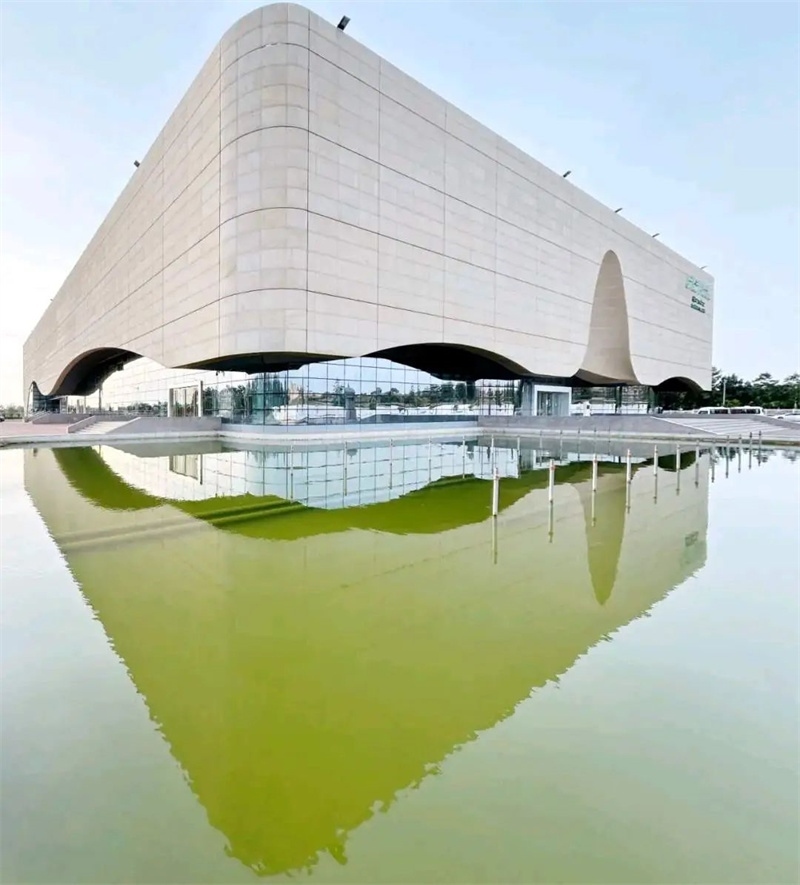 中國(guó)政府援建阿爾及爾歌劇院。大使館供圖