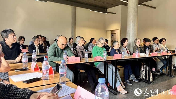 “國際青年文學共讀”活動現(xiàn)場。人民網(wǎng)記者 于超凡攝