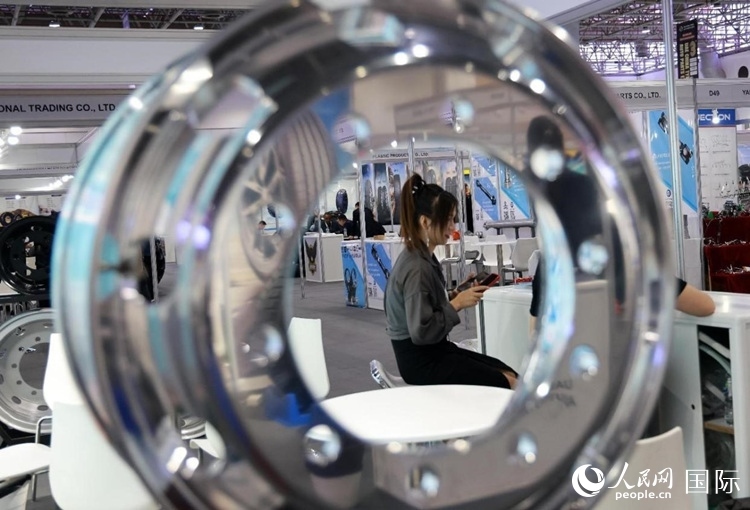 展會場景。人民網(wǎng)記者 管克江攝