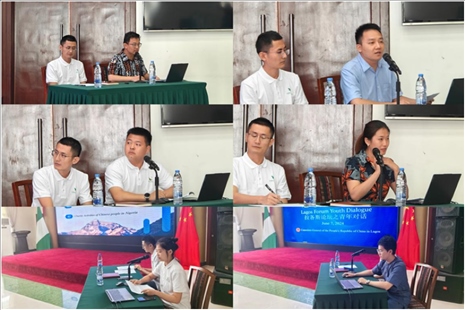 青年外交官們介紹了中國(guó)有關(guān)外交政策、對(duì)非對(duì)尼政策、等情況，并就學(xué)生們關(guān)心的問(wèn)題解答。駐拉各斯總領(lǐng)館供圖