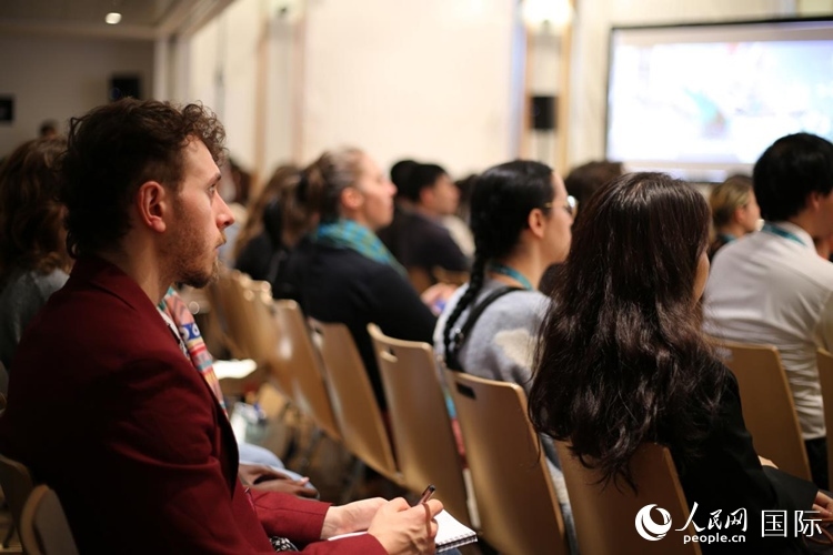 中國優(yōu)秀動畫作品推介會現(xiàn)場。人民網(wǎng)記者 于超凡攝