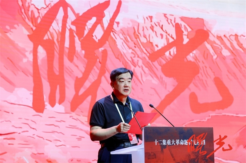 陜西省榆林市米脂縣委副書記、縣長楊樹森致辭