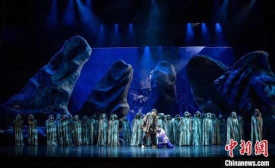 歌劇《原野》劇照。 中國音樂學(xué)院供圖