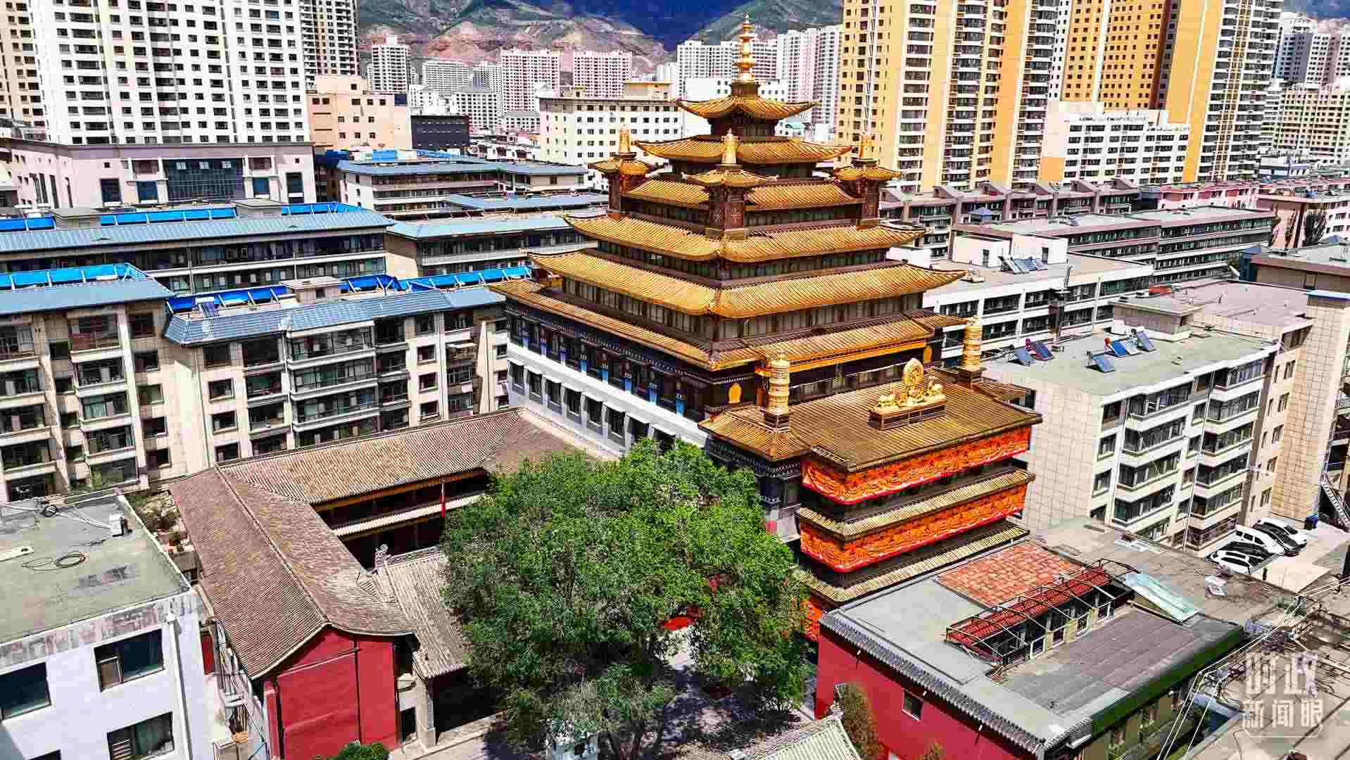 △宏覺寺。（總臺(tái)記者馬志原拍攝）