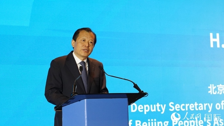 劉偉副書記致辭。人民網(wǎng) 劉暢攝