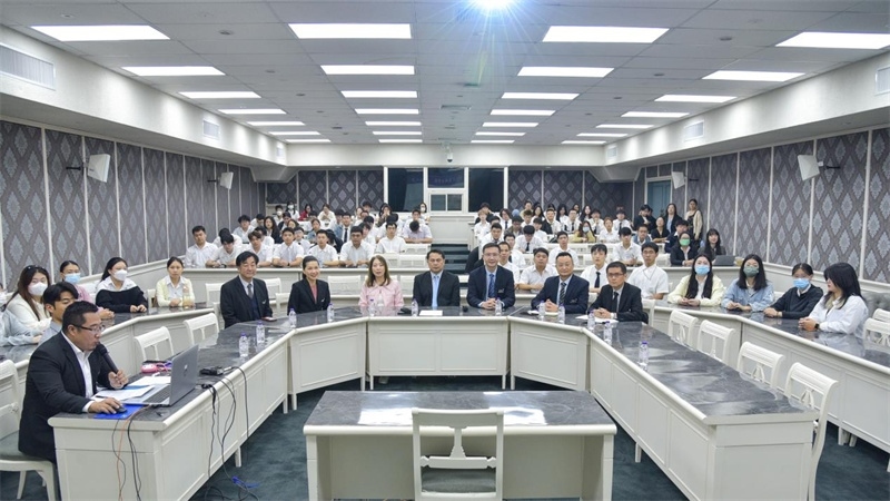 泰國博仁大學(xué)會(huì)場(chǎng)。中泰文化教育研究中心供圖