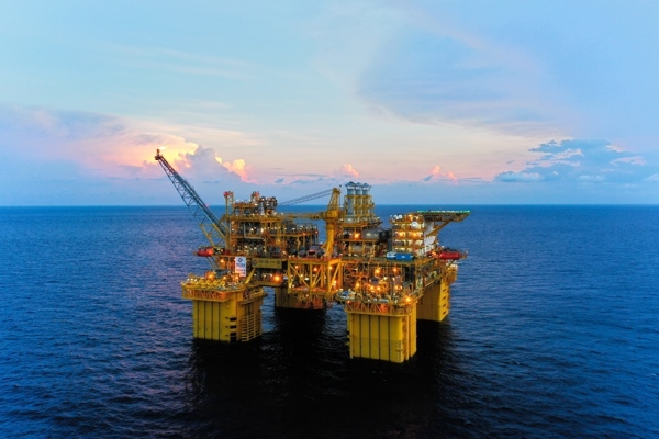 “深海一號”能源站。受訪者供圖