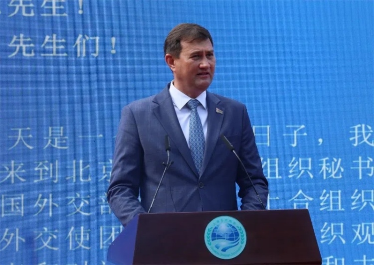 白俄羅斯外交部長馬克西姆·雷任科夫出席活動并致辭。主辦方供圖