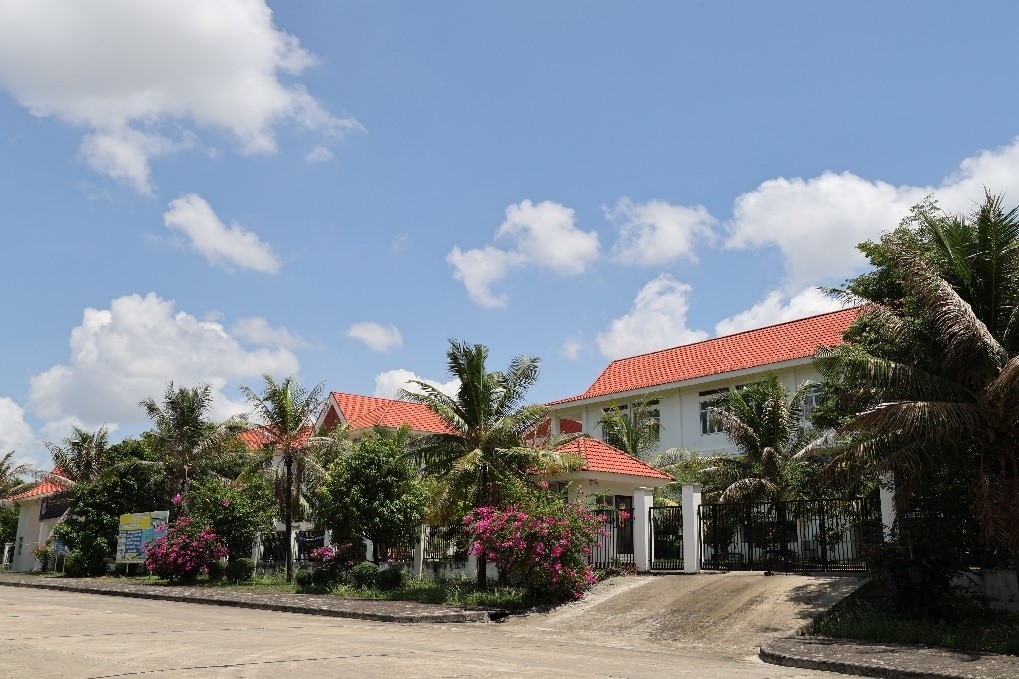 西哈努克省中柬友誼理工學(xué)院。西港特區(qū)公司供圖