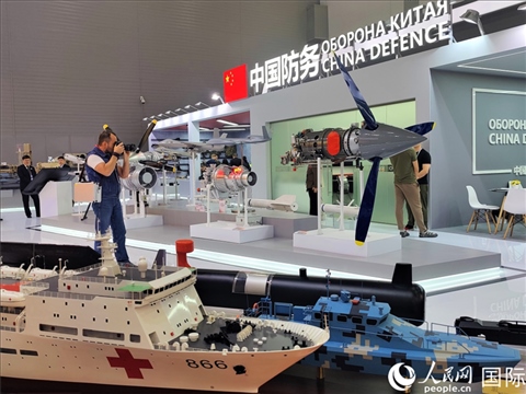 俄羅斯“軍隊-2024”國際軍事技術(shù)論壇現(xiàn)場。人民網(wǎng)記者 于宏建攝