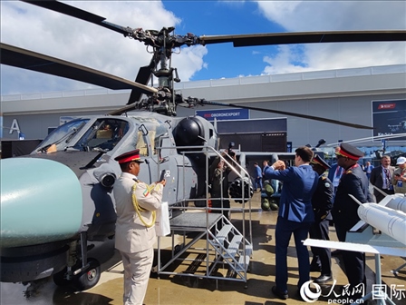 俄羅斯“軍隊-2024”國際軍事技術(shù)論壇現(xiàn)場。人民網(wǎng)記者 于宏建攝