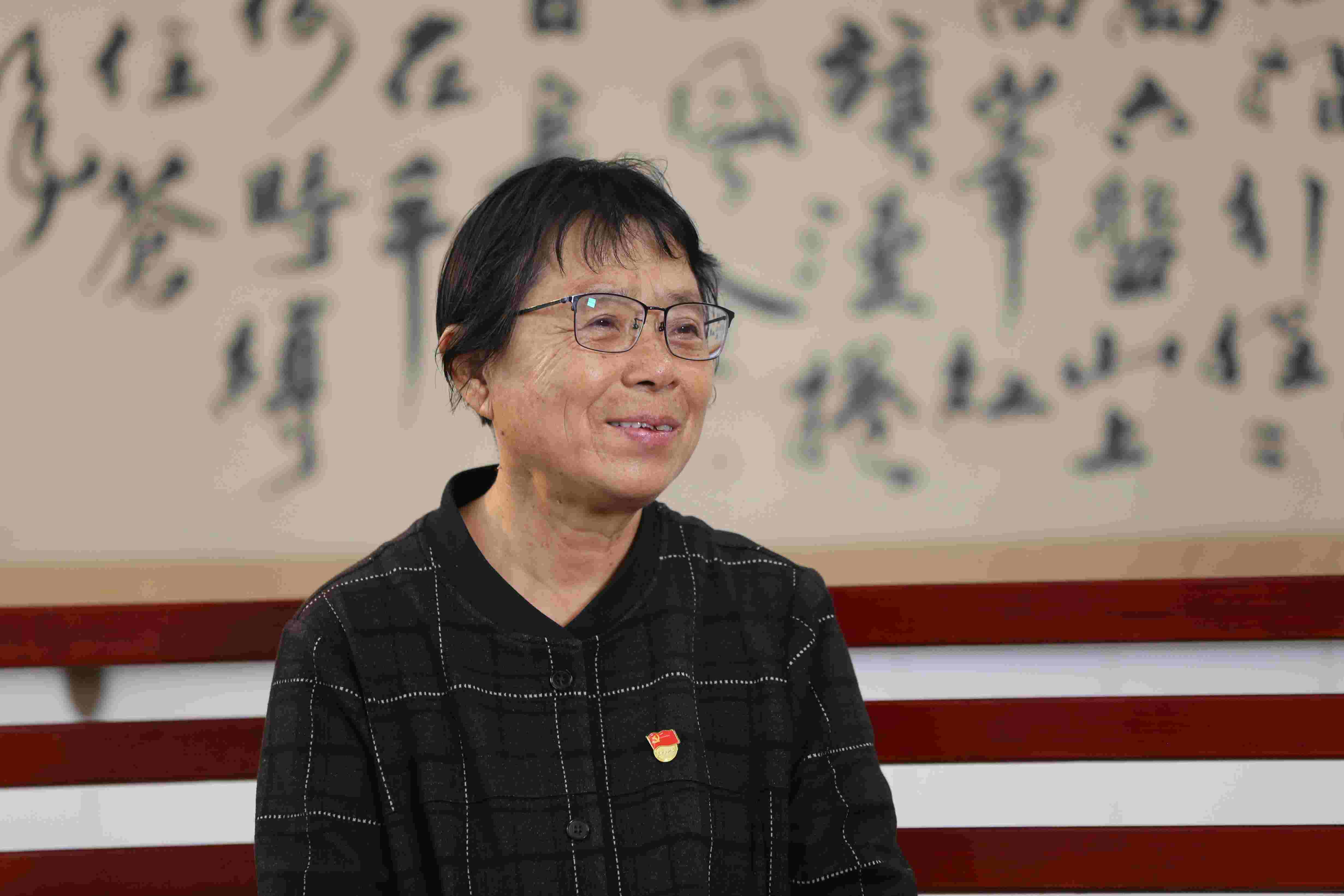 張桂梅。人民網記者 李發(fā)興攝