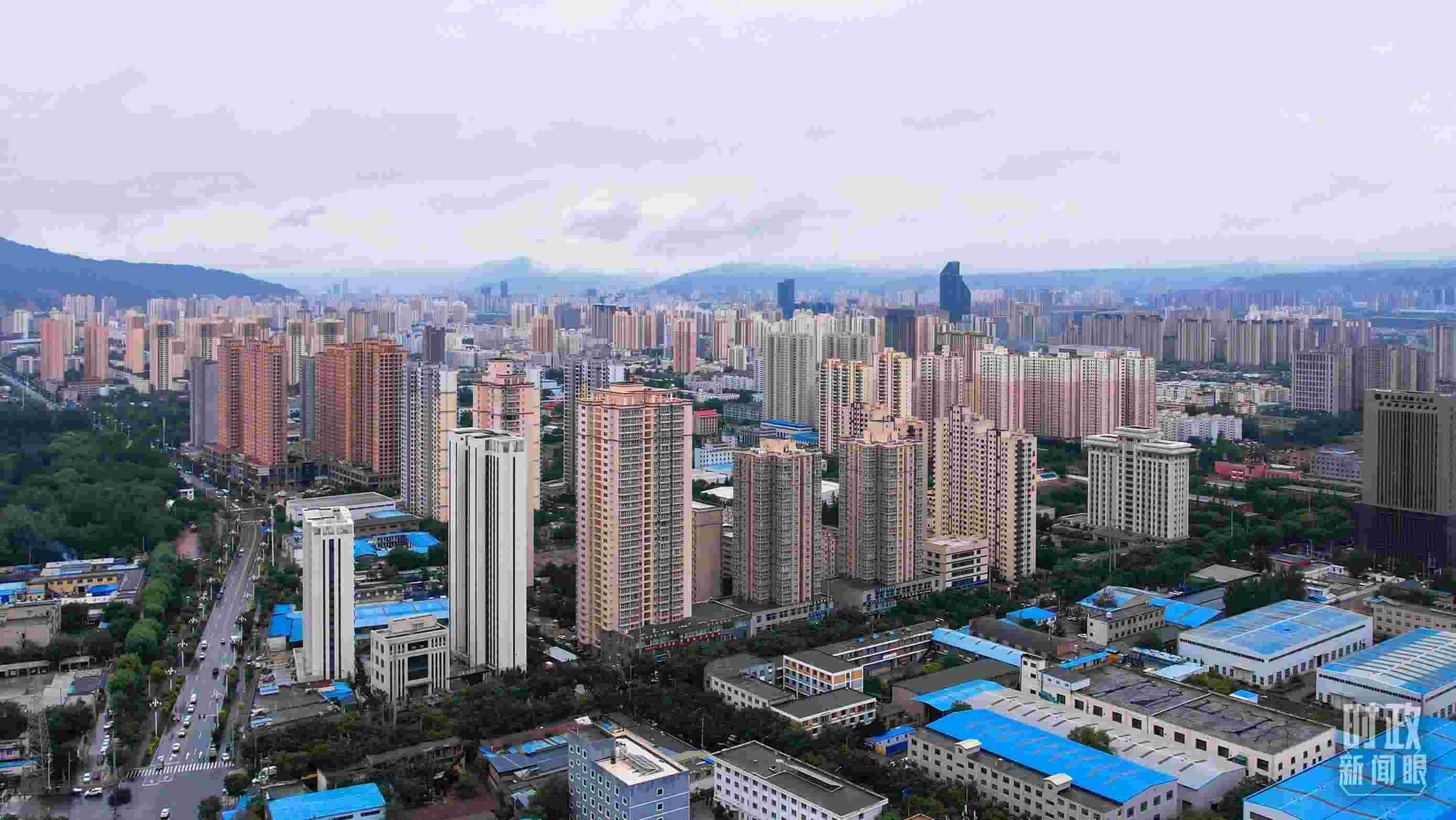 △蘭州。（總臺記者馬凌峰拍攝）