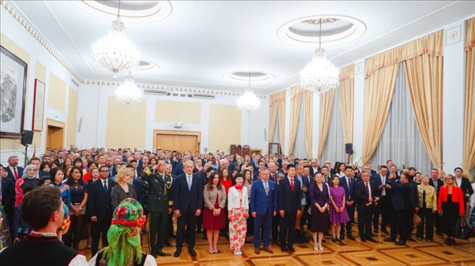 招待會現(xiàn)場。中國駐波蘭大使館供圖