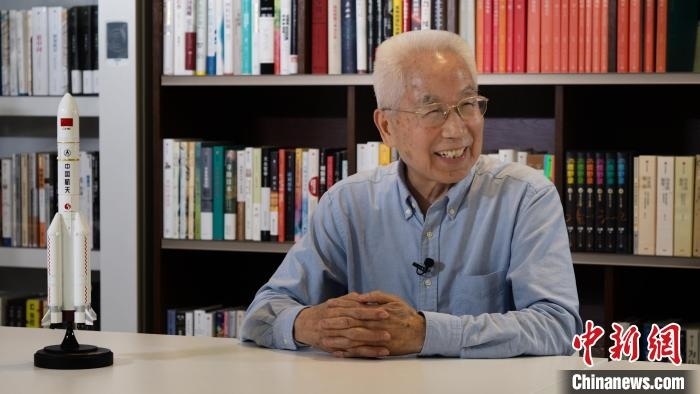 中國工程院院士龍樂豪。(中國運(yùn)載火箭技術(shù)研究院供圖)
