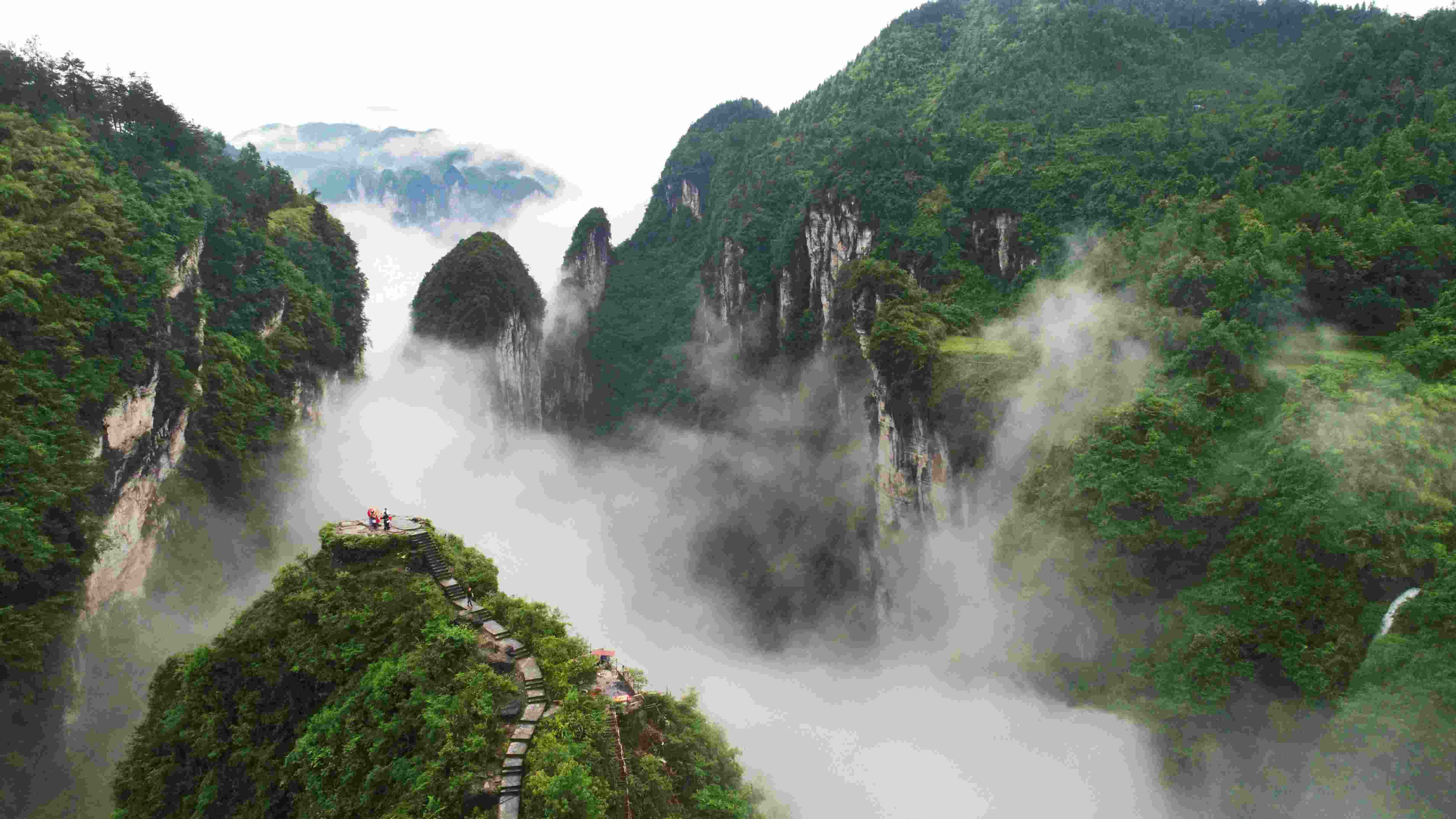 湖南矮寨國家森林公園。受訪者供圖