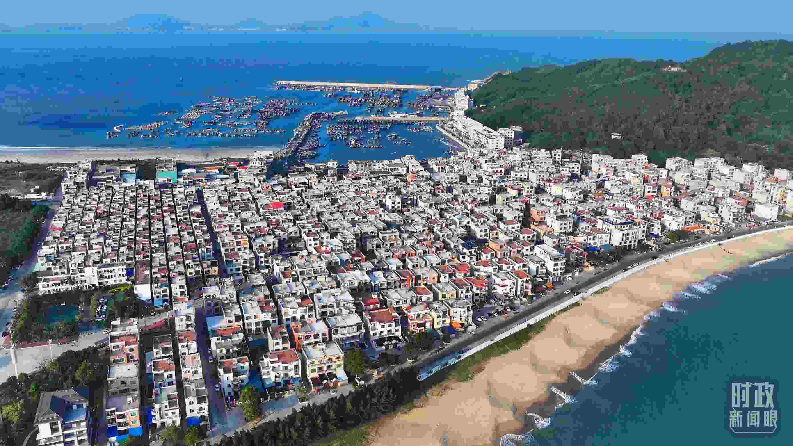 △澳角村。（總臺記者李鵬沖拍攝）