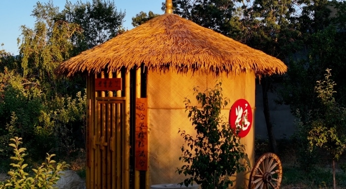 老奇臺人民法庭“土圓倉”調(diào)解室。老奇臺人民法庭供圖