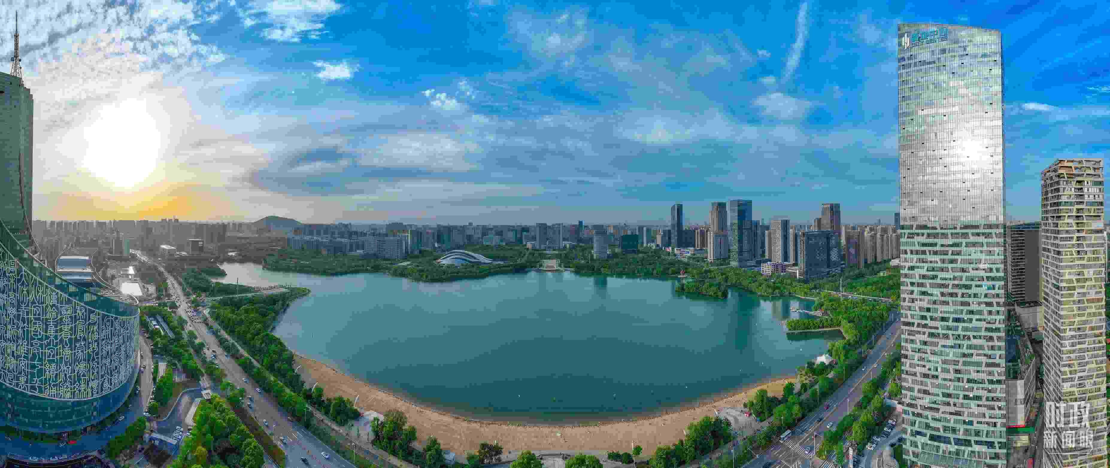 △安徽省合肥市。（合肥市蜀山區(qū)融媒體中心葛慶釗供圖）