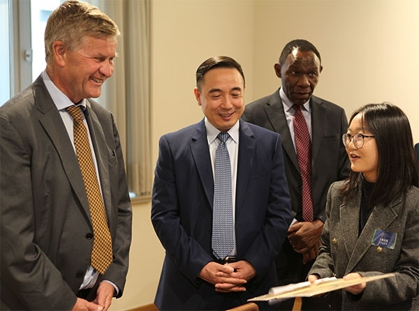 活動(dòng)現(xiàn)場(chǎng)。中國(guó)駐歐盟使團(tuán)供圖