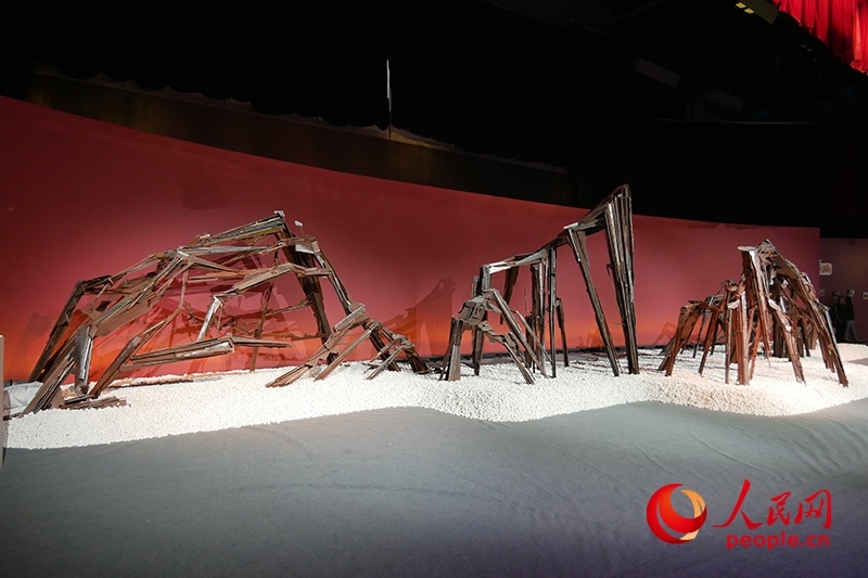 《鑄魂五岳》。人民網(wǎng)記者 韋衍行攝