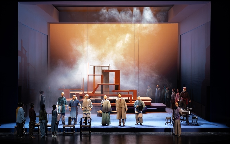 《北上》劇照。中國國家話劇院供圖