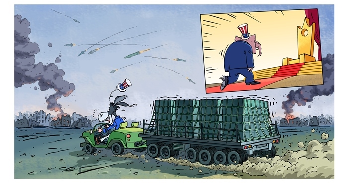 漫畫(huà)作者：馬宏亮（人民網(wǎng)版權(quán)圖片，未經(jīng)授權(quán)請(qǐng)勿轉(zhuǎn)載。）