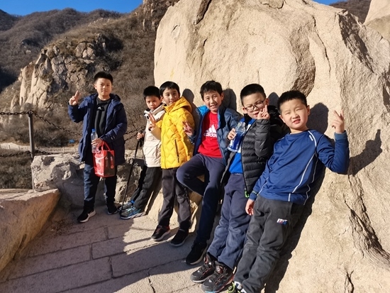 登山隊員供圖。