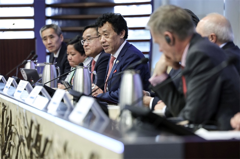 來自聯(lián)合國糧農(nóng)機(jī)構(gòu)及各國代表與會(huì)并發(fā)言。主辦方供圖