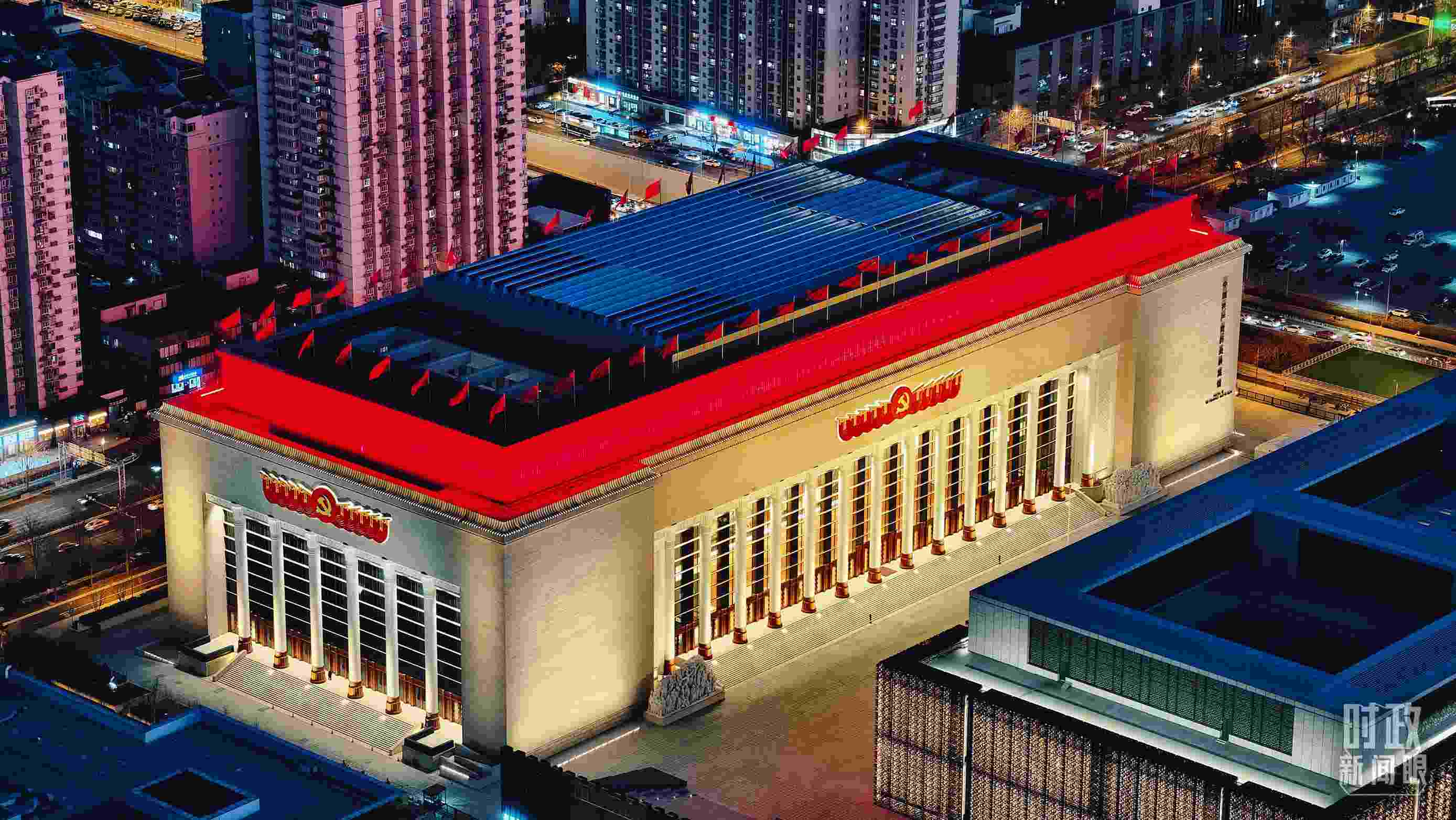 △中國共產(chǎn)黨歷史展覽館。（總臺(tái)央視記者張宇拍攝）