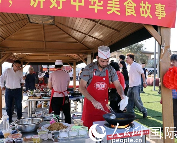 參賽一景。人民網(wǎng)記者管克江攝