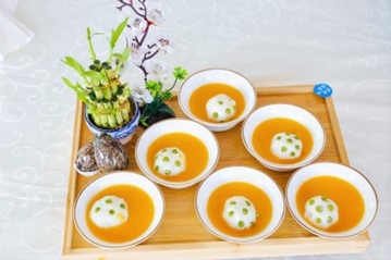 參賽作品“白雪尋蓮”。主辦方供圖