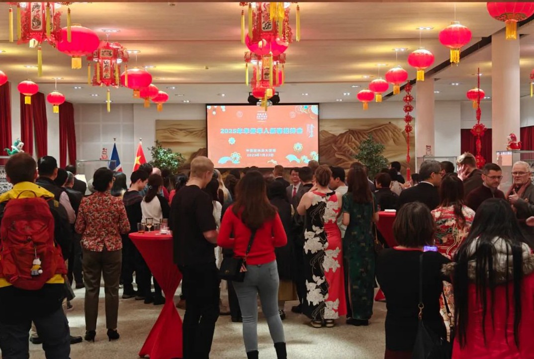 新春招待會(huì)現(xiàn)場(chǎng)。中國(guó)駐冰島大使館供圖