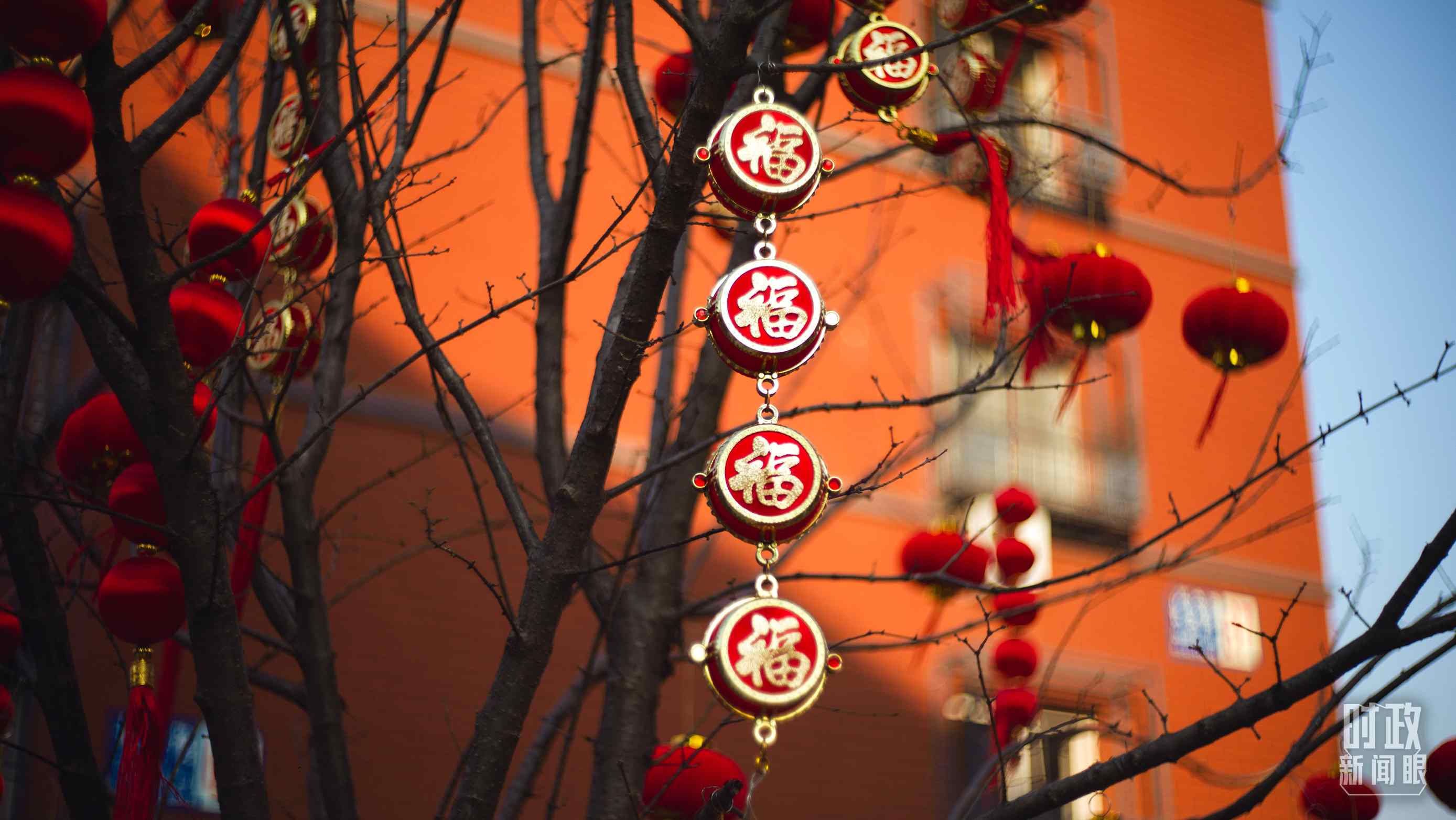 長(zhǎng)安小區(qū)。（總臺(tái)央視記者彭漢明拍攝）