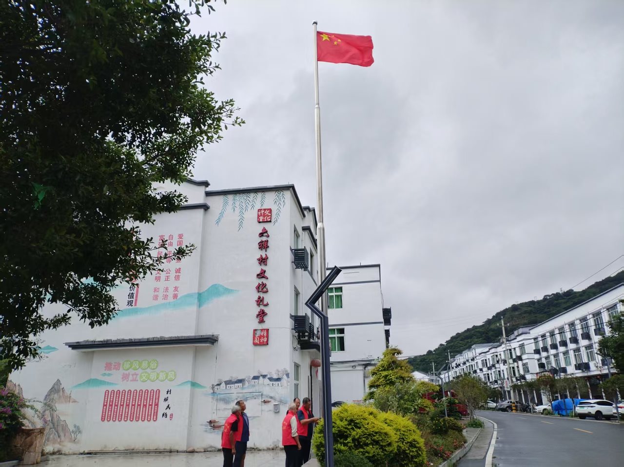 永興村一景（永興現(xiàn)為六祥行政村下的自然村之一）。蒼南縣金鄉(xiāng)鎮(zhèn) 供圖