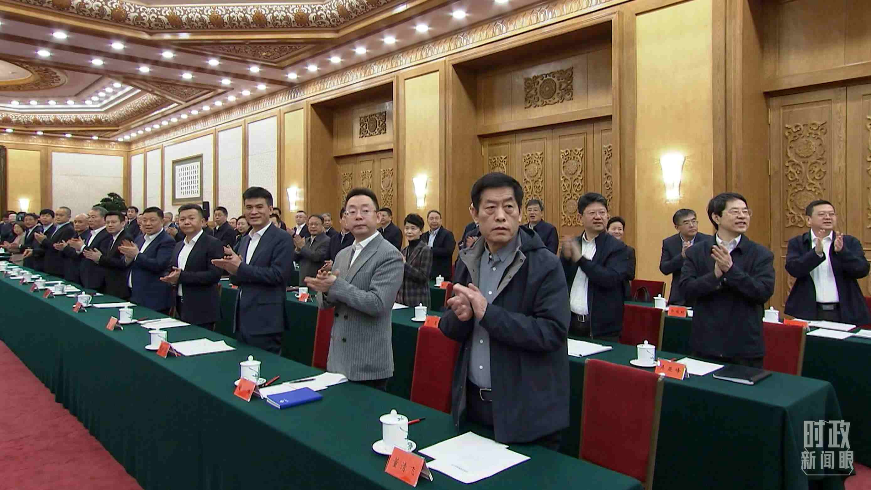 △2月17日，民營企業(yè)座談會現場。