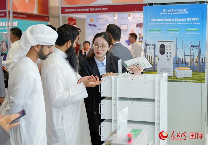 展會現(xiàn)場。人民網(wǎng) 塔里克·易卜拉欣攝