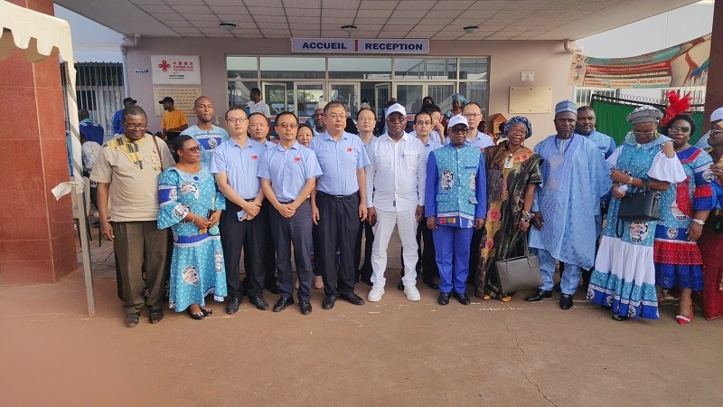 活動現(xiàn)場。醫(yī)療隊供圖