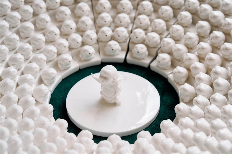 倫敦手工周中國館展品。楊浩鵬攝