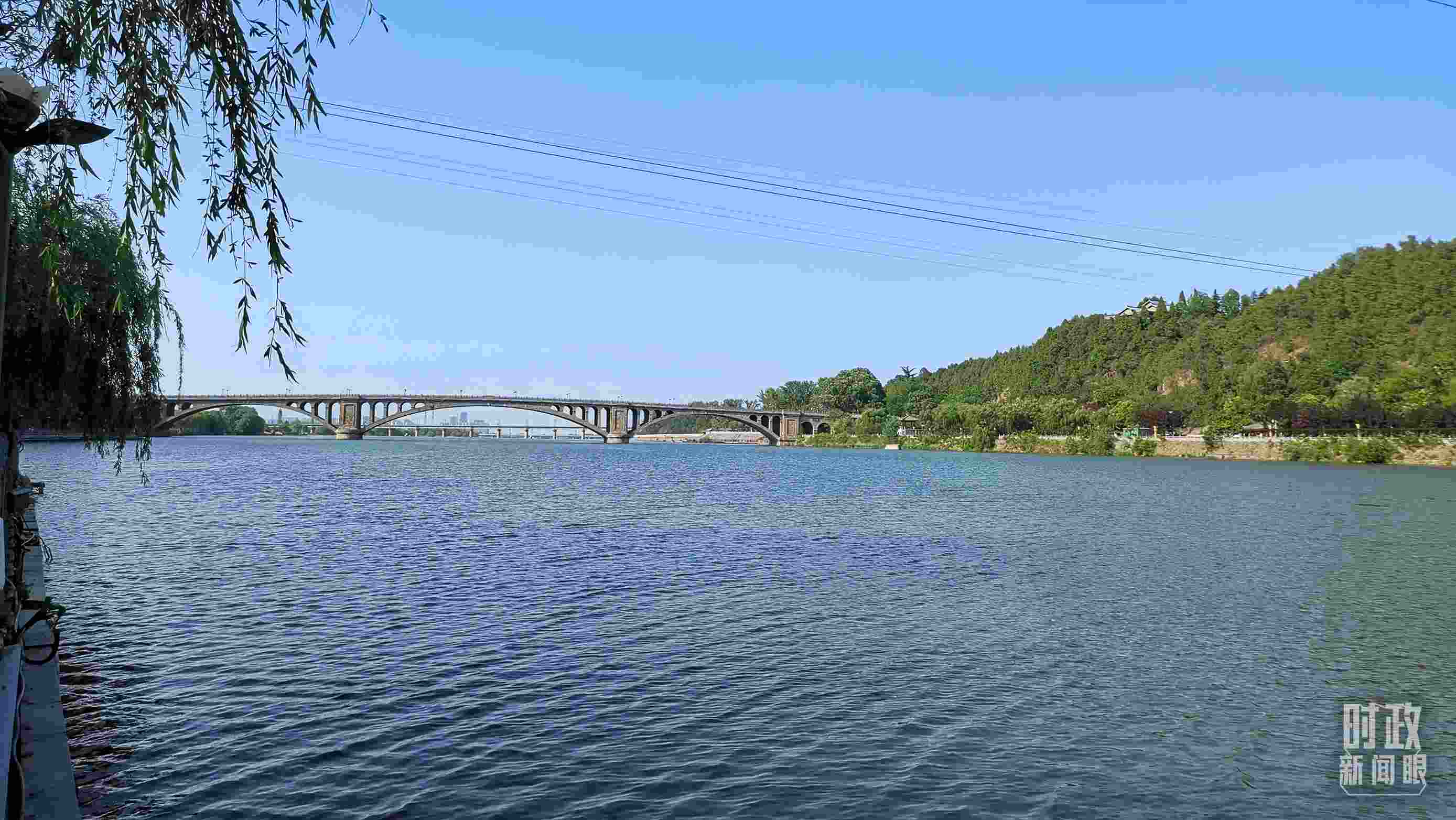 △伊河。（總臺央視記者范一鳴拍攝）